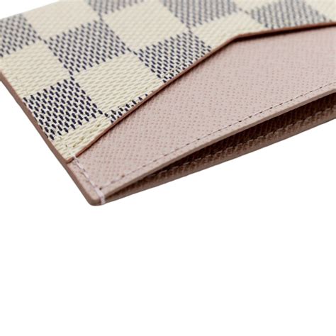 louis vuitton card holder damier azur|louis vuitton azur neverfull.